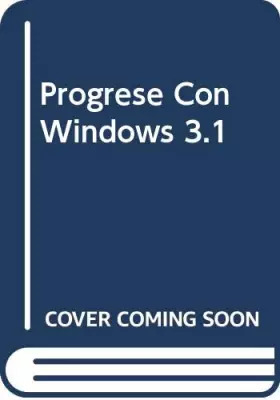 Couverture du produit · Progrese con windows 3.1 ( the cobb group)