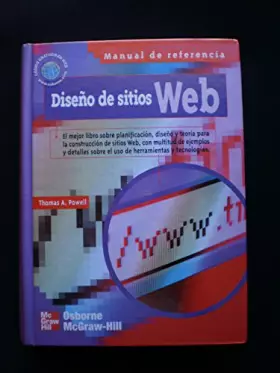 Couverture du produit · Diseño de los sitios web manual dereferencia
