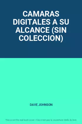 Couverture du produit · CAMARAS DIGITALES A SU ALCANCE (SIN COLECCION)