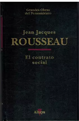 Couverture du produit · EL CONTRATO SOCIAL