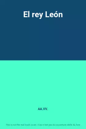 Couverture du produit · El rey León