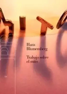 Couverture du produit · Trabajo sobre el mito: 1 (Básica)