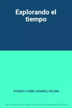 Couverture du produit · Explorando el tiempo