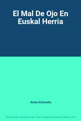 Couverture du produit · El Mal De Ojo En Euskal Herria