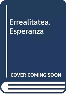 Couverture du produit · Errealitatea, Esperanza