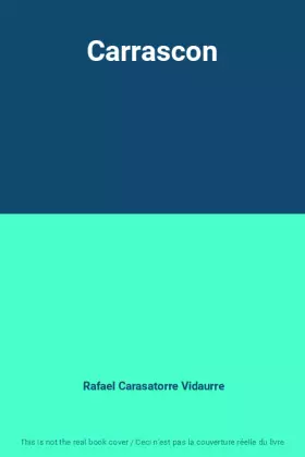 Couverture du produit · Carrascon