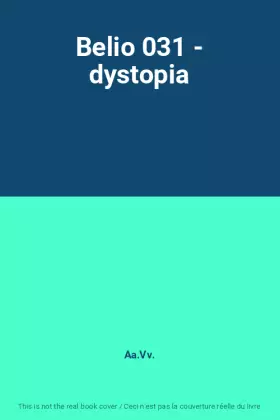 Couverture du produit · Belio 031 - dystopia