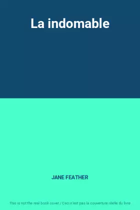Couverture du produit · La indomable
