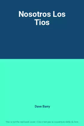 Couverture du produit · Nosotros Los Tios