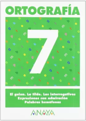 Couverture du produit · Ortografía 7.
