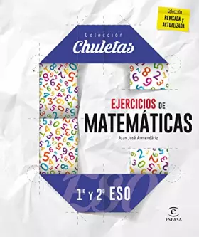 Couverture du produit · Ejercicios matemáticas 1º y 2º ESO