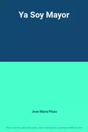 Couverture du produit · Ya Soy Mayor