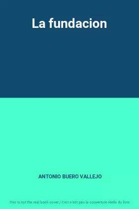 Couverture du produit · La fundacion