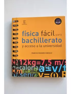 Couverture du produit · Fisica Facil Para Bachillerato