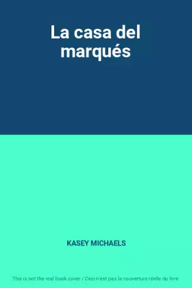 Couverture du produit · La casa del marqués