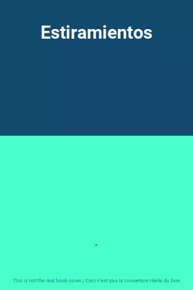 Couverture du produit · Estiramientos