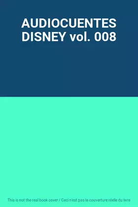 Couverture du produit · AUDIOCUENTES DISNEY vol. 008