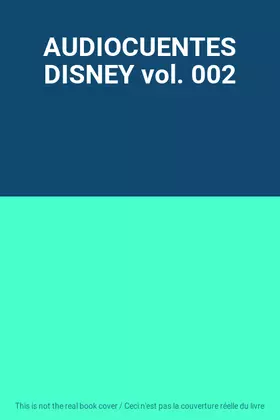 Couverture du produit · AUDIOCUENTES DISNEY vol. 002