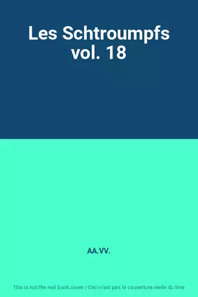 Couverture du produit · Les Schtroumpfs vol. 18