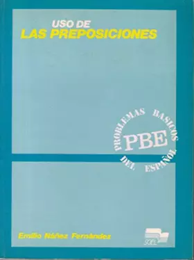Couverture du produit · Uso De La Preposiciones