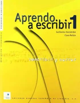 Couverture du produit · Aprendo a escribir 1