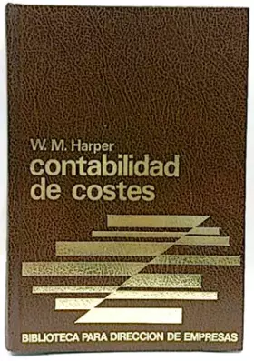 Couverture du produit · Contabilidad de costes. N.E