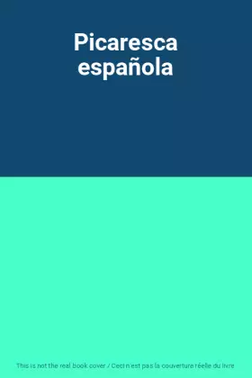 Couverture du produit · Picaresca española