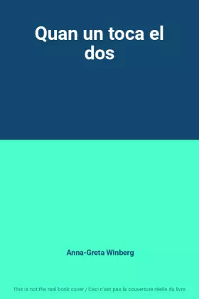 Couverture du produit · Quan un toca el dos