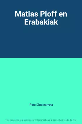 Couverture du produit · Matias Ploff en Erabakiak