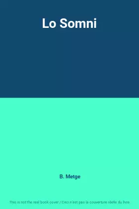 Couverture du produit · Lo Somni