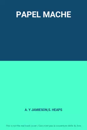 Couverture du produit · PAPEL MACHE