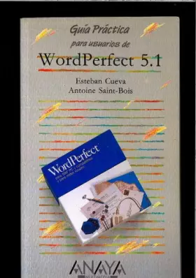 Couverture du produit · Wordperfect 5.1