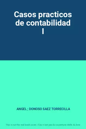 Couverture du produit · Casos practicos de contabilidad I