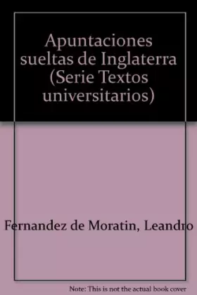 Couverture du produit · Apuntaciones sueltas de Inglaterra