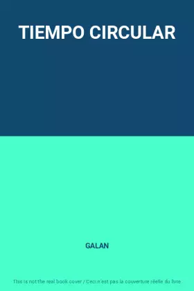 Couverture du produit · TIEMPO CIRCULAR