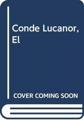 Couverture du produit · Conde lucanor, el