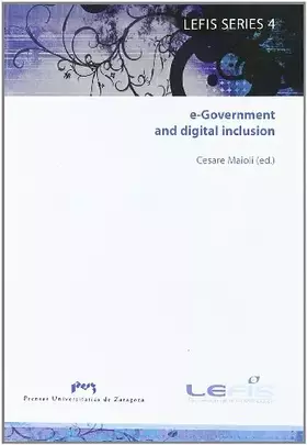 Couverture du produit · E-government and digital inclusion