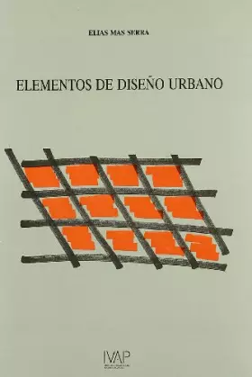 Couverture du produit · Elementos de Diseño Urbano