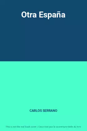 Couverture du produit · Otra España