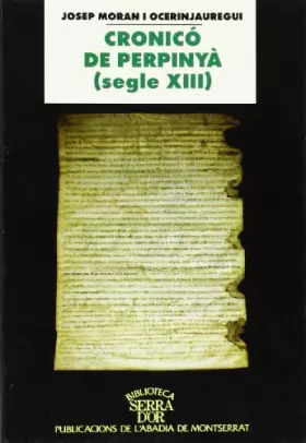 Couverture du produit · Cronicó de Perpinyà (segle XIII) (Biblioteca Serra d'Or)