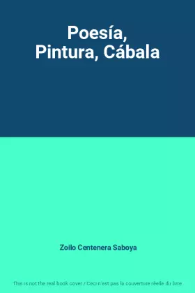 Couverture du produit · Poesía, Pintura, Cábala