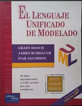 Couverture du produit · Uml lenguaje de modelado unificado