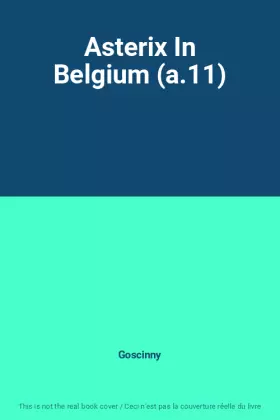 Couverture du produit · Asterix In Belgium (a.11)