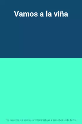Couverture du produit · Vamos a la viña