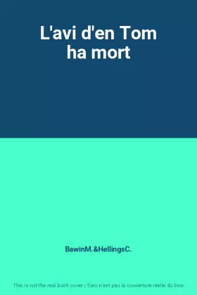 Couverture du produit · L'avi d'en Tom ha mort