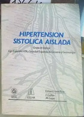 Couverture du produit · Hipertensión sistólica aislada