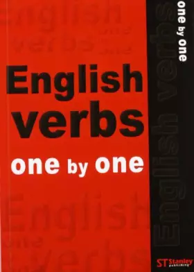 Couverture du produit · English verbs one by one