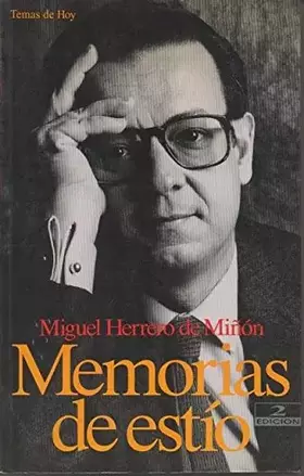 Couverture du produit · Memorias de estio
