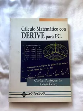 Couverture du produit · Cálculo Matemático con Derive para PC.