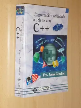 Couverture du produit · Programación orientada a objetos con C++. 2ª edición.